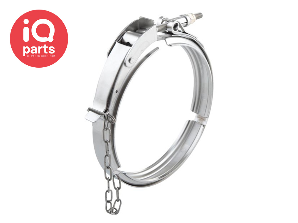 IQ-Parts TEC-Clamp | Type L13 | Toggle Lever & Security Pin | AISI 304