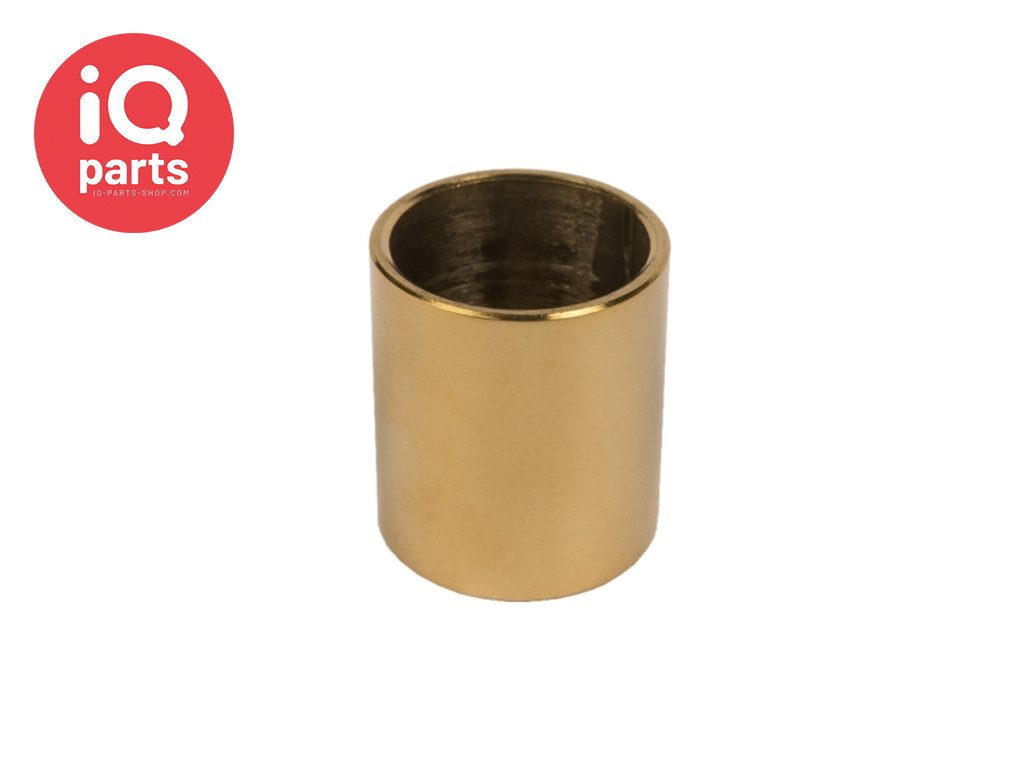 IQ-Parts Afstandshuls | Messing vernikkeld | Binnendiameter 23 mm
