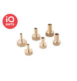 IQ-Parts IQ-Parts - Slangpilaar | Opschroef BSP | Recht | Messing