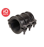 Melcher + Frenzen Isiflo - Repair clamp | Type 101 & 112 | cast iron | EPDM | Galvanized bolts