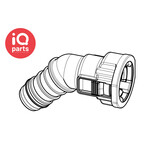 NORMA NORMAQUICK® S Snelkoppeling 45° NW5/8" - 16 mm