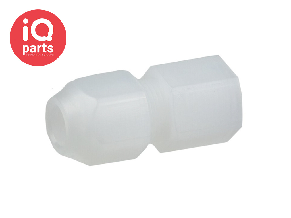 Sang-A Rechte Koppeling | Opschroef | PVDF | Cilindrisch (G)