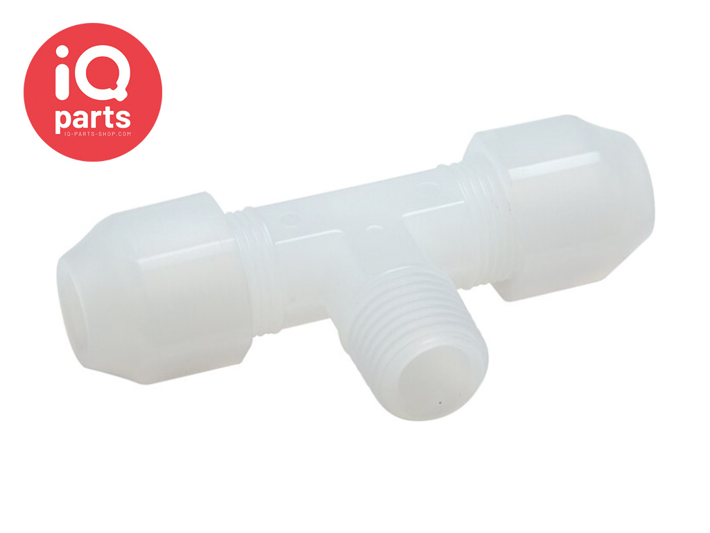 Sang-A T-Koppeling | Inschroef | PVDF | Conisch (R)