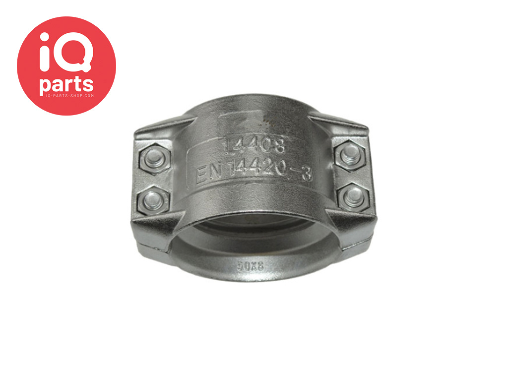 IQ-Parts Veiligheidsklem | EN 14420-3 | DIN 2817 | RVS 316 / V4A / 1.4408