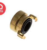 IQ-Parts IQ-Parts Gartenschlauch-Schnellkupplung | 40 mm | Innengewinde | Messing