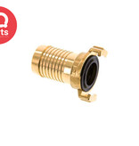IQ-Parts IQ-Parts Garden hose quick coupling | 40 mm | hose barb | brass