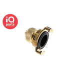 IQ-Parts IQ-Parts Tuinslang-snelkoppeling | 40 mm | schroefaansluiting | messing