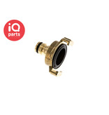 IQ-Parts IQ-Parts Garden hose quick coupling | 40 mm | Gardena system | brass