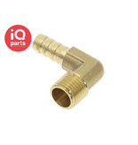 IQ-Parts IQ-Parts - Schlauchtülle | Aussengewinde (BSPT) | 90º | Messing