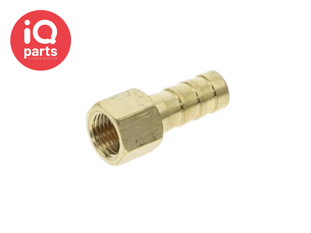 IQ-Parts Hose Connector | Female BSPT | Straight | Brass
