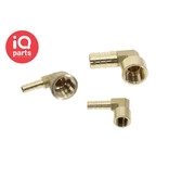 IQ-Parts IQ-Parts - Hose Connector | Female thread (BSPT) | 90º | Brass