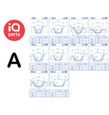 IQ-Parts IQ-Parts V-Profilschelle  Type SVSPR | W4 | 1-teilig, 3 segmente