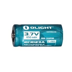 Olight RCR123A 3.7V 650mAh oplaadbaar