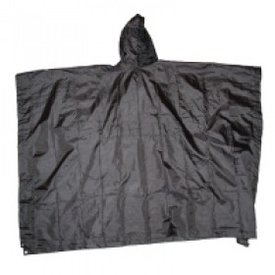  Ripstop poncho Zwart