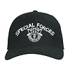 Baseball cap Special forces Zwart