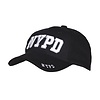Zwarte baseball cap met NYPD logo