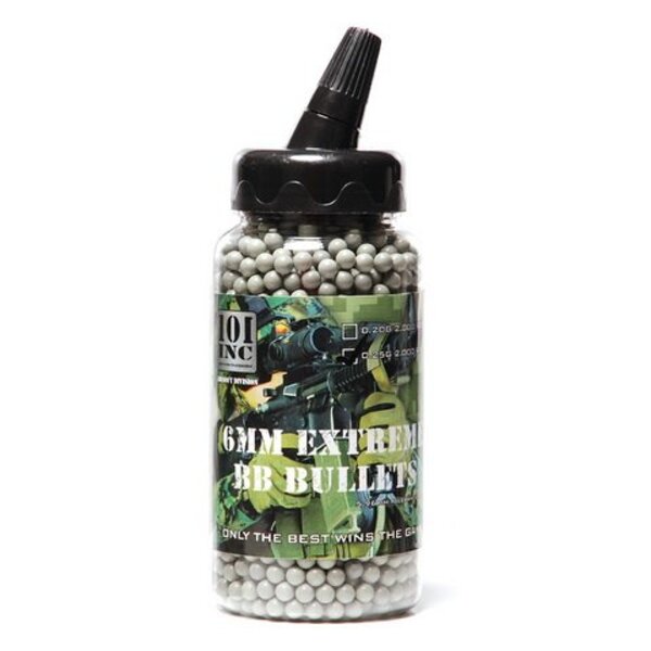 101 inc. Airsoft Extreme BB's 0.25G 6MM fles