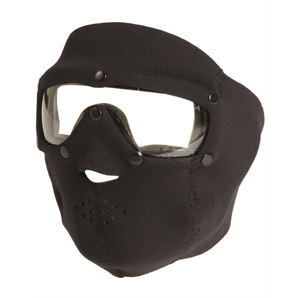 Swiss Eye SWAT masker Lens clear - Zwart