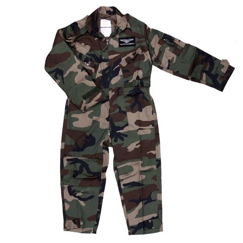 Kinderoverall camouflage carnaval