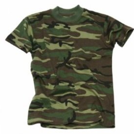  Kinder t-shirt camouflage