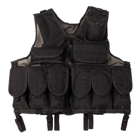 Tactical Vest SWAT zwart