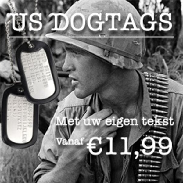  Dogtags Setje (Origineel US army)