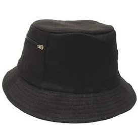  Vissershoed / bucket hat Zwart