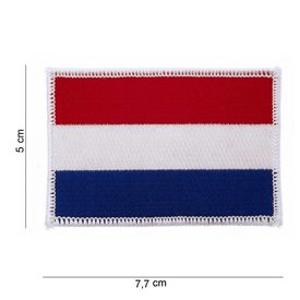  Nederlandse vlag Embleem 5x 7,7