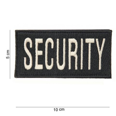 Security embleem klittenband