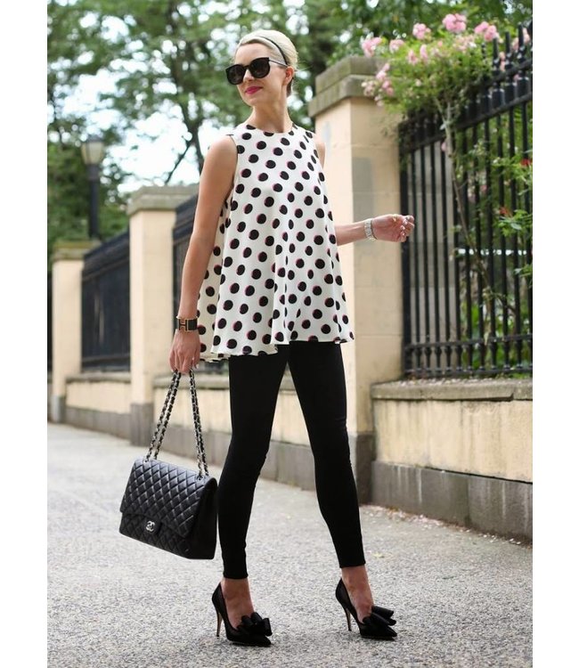 MARIANNE Mon Cheri katoenen, witte legging