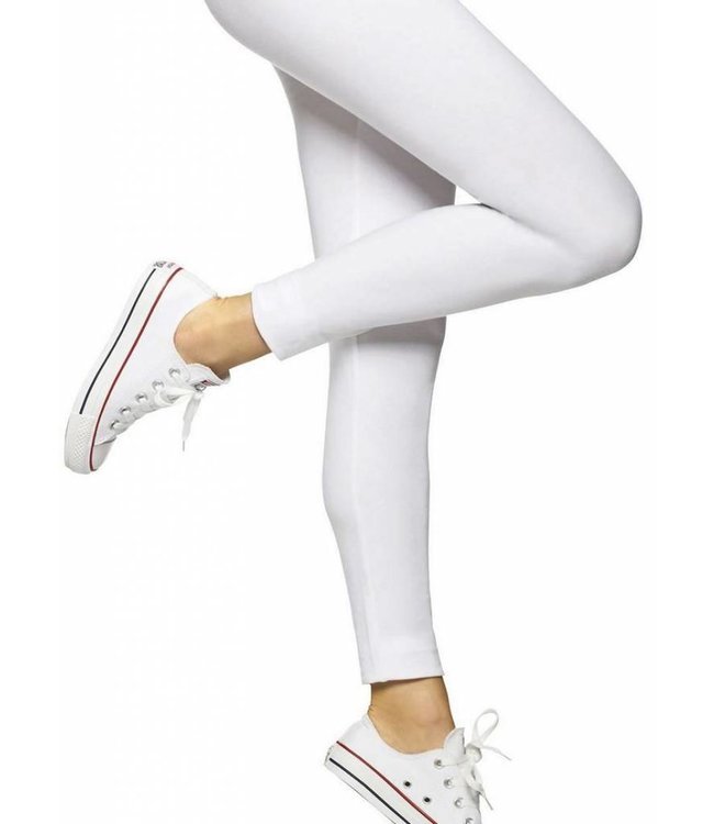 MARIANNE Mon Cheri katoenen, witte legging