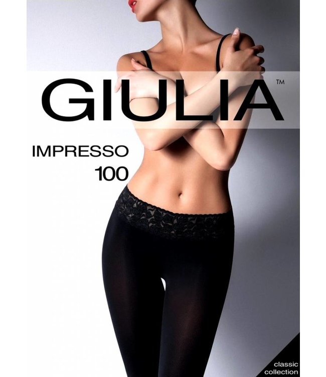 GIULIA Impresso 100 panty met plakstrip