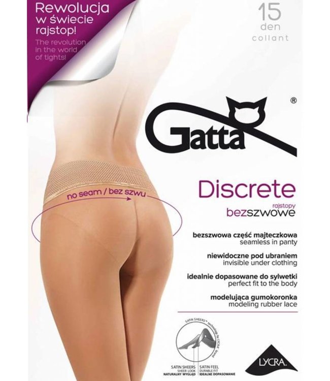 GATTA Discrete 15 panty naadloos broekje