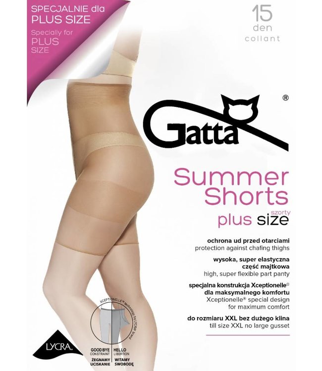 GATTA Summer Shorts huidkleurige pantybroekje