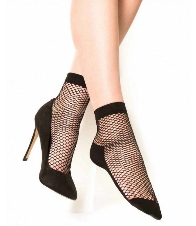 MARIANNE Kiki roze visnetsokken