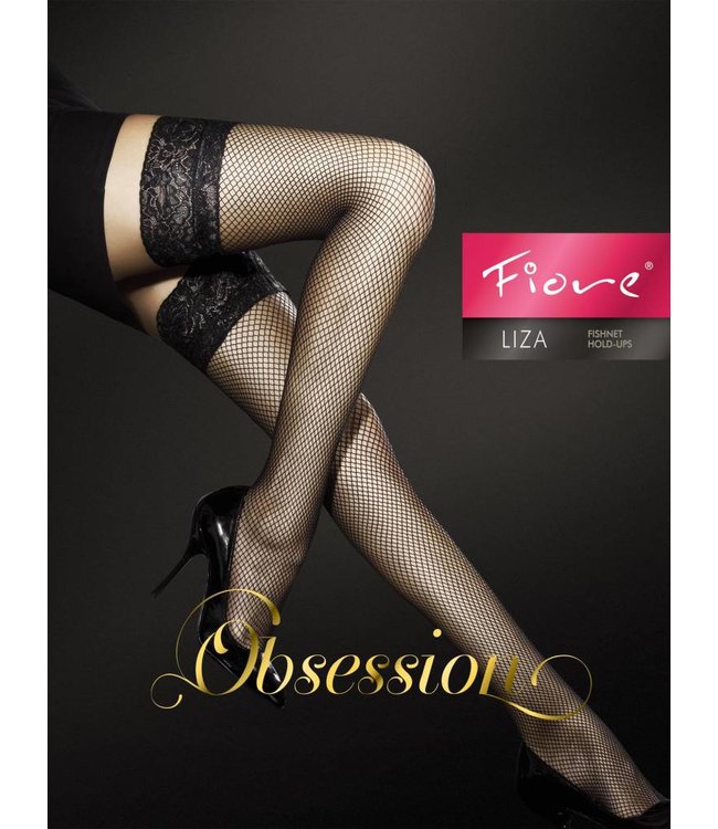 FIORE Liza luxe visnetkousen zwart