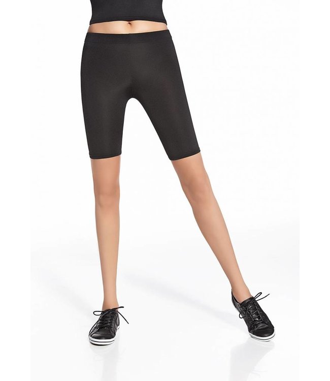 BAS BLEU Forcefit korte, zwarte sport shorts