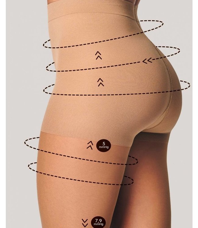 FIORE Comfort 20 corrigerende panty huidskleur