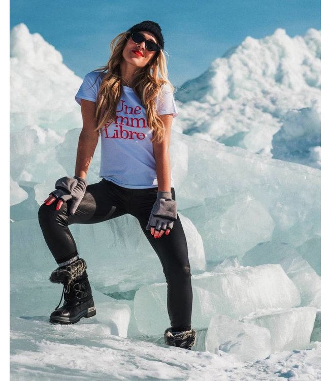 MARIANNE Alaska leatherlook thermolegging