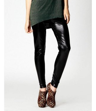 Gracia zwarte wetlook legging