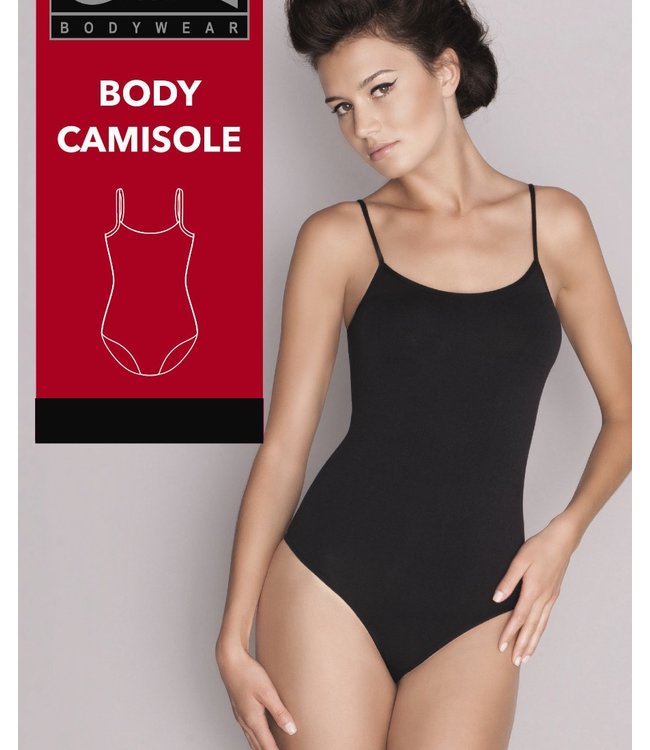GATTA Camisole seamless body zwart