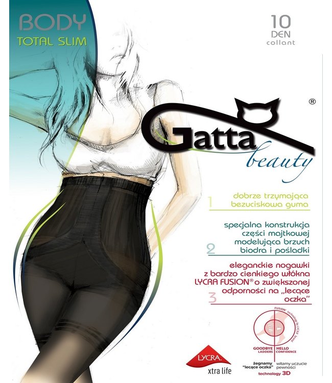 Body Total Slim 10 corrigerende panty - Foto 2 Soshin