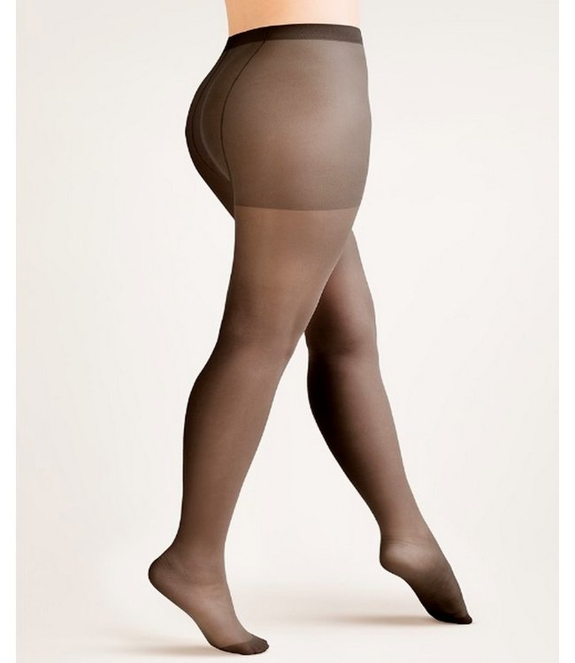 GABRIELLA Rubensa zwarte panty grote maten