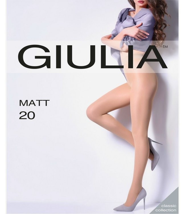 GIULIA Matt 20 matte panty zwart