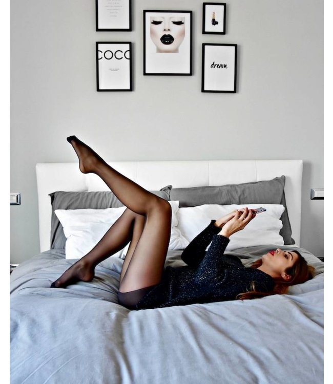 FIORE Sava 15 panty huidkleur lichte glans