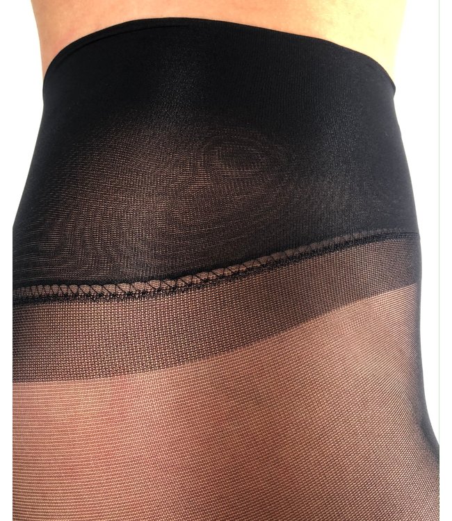 Comfort ondersteunende panty zwart - Foto 2 Soshin