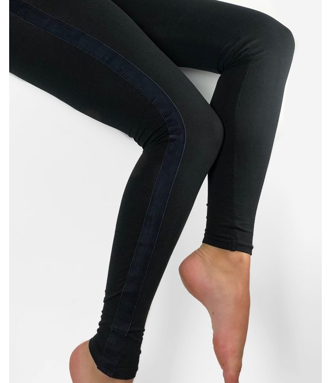 Robine enkellegging zwart / blauw - Foto 1 Soshin