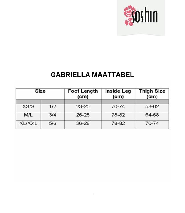 GABRIELLA Dentelle zwarte, dunne stay ups