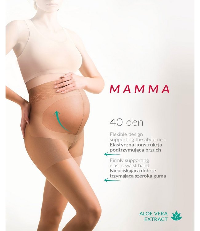 GABRIELLA Mamma beige panty zwangerschap