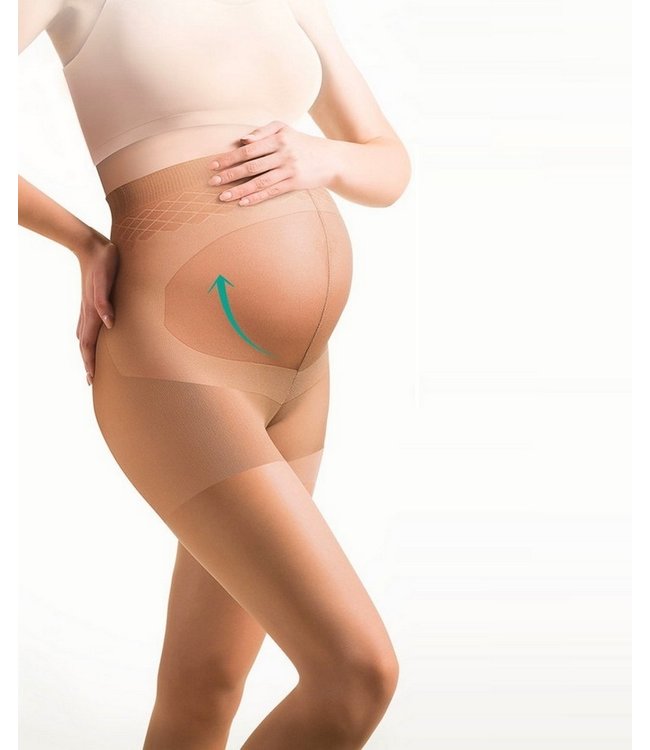 GABRIELLA Mamma beige panty zwangerschap